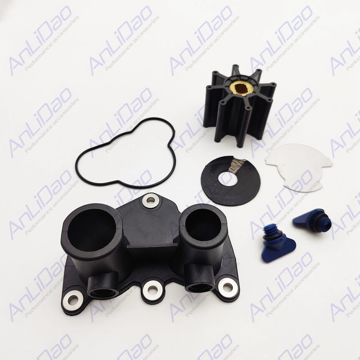 Mercruiser Quicksilver Sea Water Pump Rebuild Kit Back Cover 862776A01