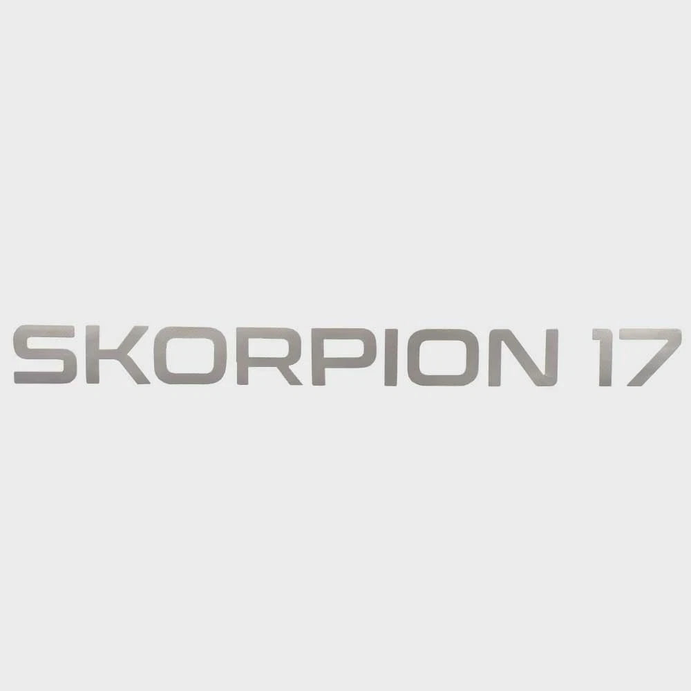 Lowe Boat Sticker Decal 2369578 - 2022 Skorpion 17 Metallic Silver