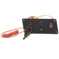 Ranger Boat Ignition Switch Panel 200536 - 186 - 196 Reata Black Plastic