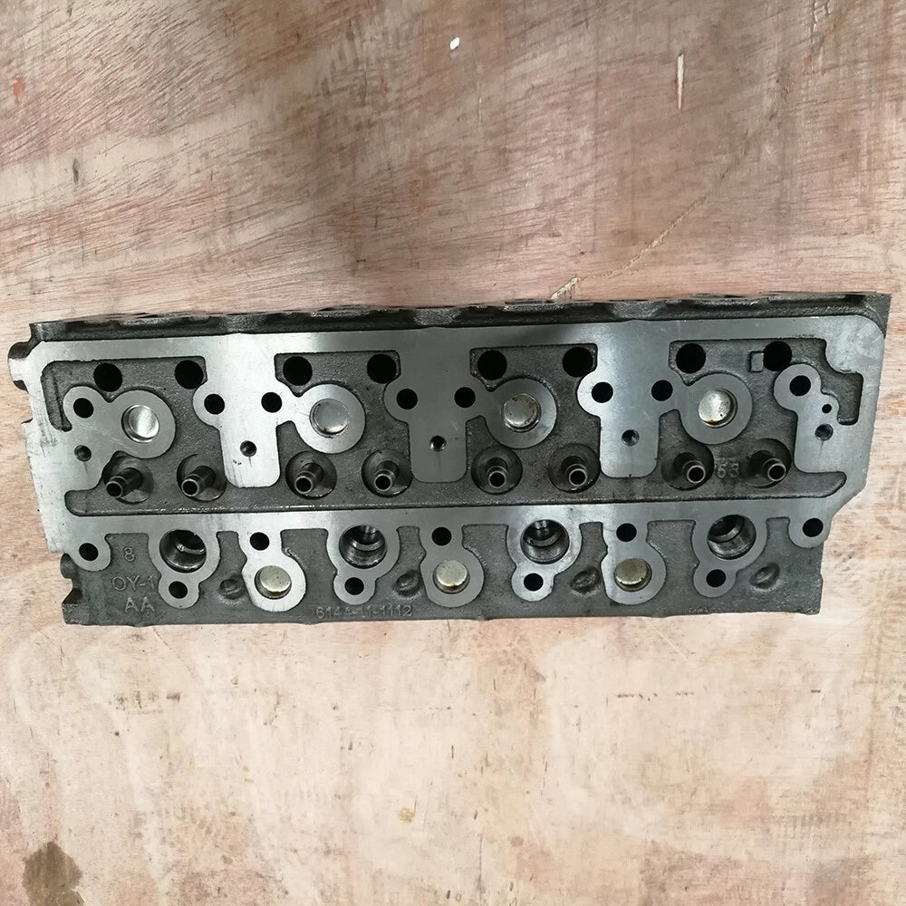 Bare Cylinder Head + Full Gasket for Komatsu 4D94 Engine