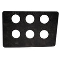 Tracker Boat Blank Gauge Panel 160095 - 12 7/8 X 8 1/2 Inch Black