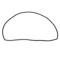 Aviara Boat Preformed Gasket Seal 151606C - D-Profile 1 Inch