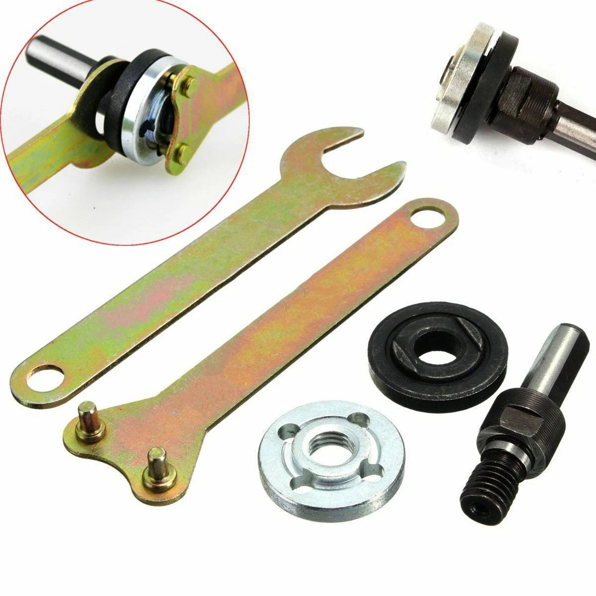 10mm Drill Adaptor Arbor Mandrel Cut Off Wheels Disc Shank Tools Metal Useful