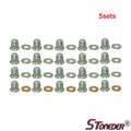 STONEDER 7mm Engine Head Stud Acorn Nut for Honda Suzuki Kawasaki Pit Bike