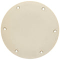 Jim Black Boat Deck Access Cover Plate - 4 Inch Surf Gray