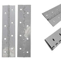 Tracker Marine Boat Piano Hinges 06418 - 2 X 8 Inch 16 Gauge SS (pair)