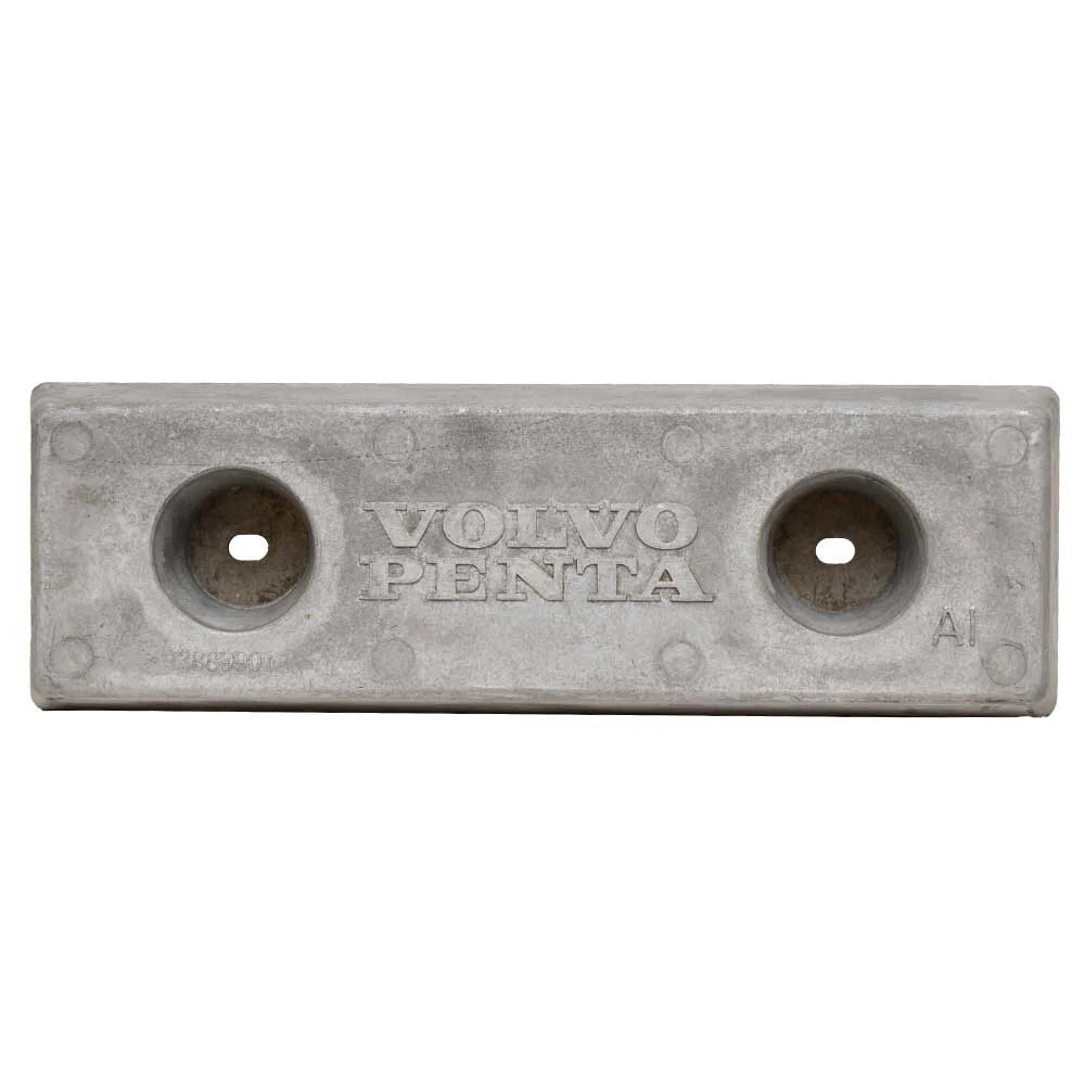 Volvo Penta Boat Transom Anode 3889901 - 16 1/2 X 5 1/4 X 2 Inch Gray