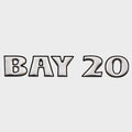 Lowe Boat Raised Model Decal 2241466 - Bay 20 Silver 8 1/4 Inch 2017
