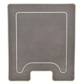 Moomba Boat Non-Skid Mat 115053 - Transom Step Pad 11 1/4 X 13 Inch Gray