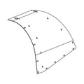 1319941C1 Inclined Front Grain Elevator Head Hood Fits Case IH Combine