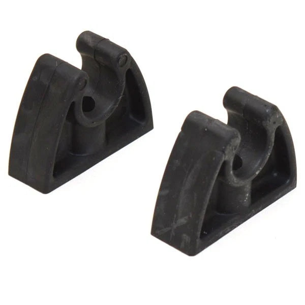 Perko Boat Pole Light Storage Clips 477-000 BLK - 3/4 Inch (pair)
