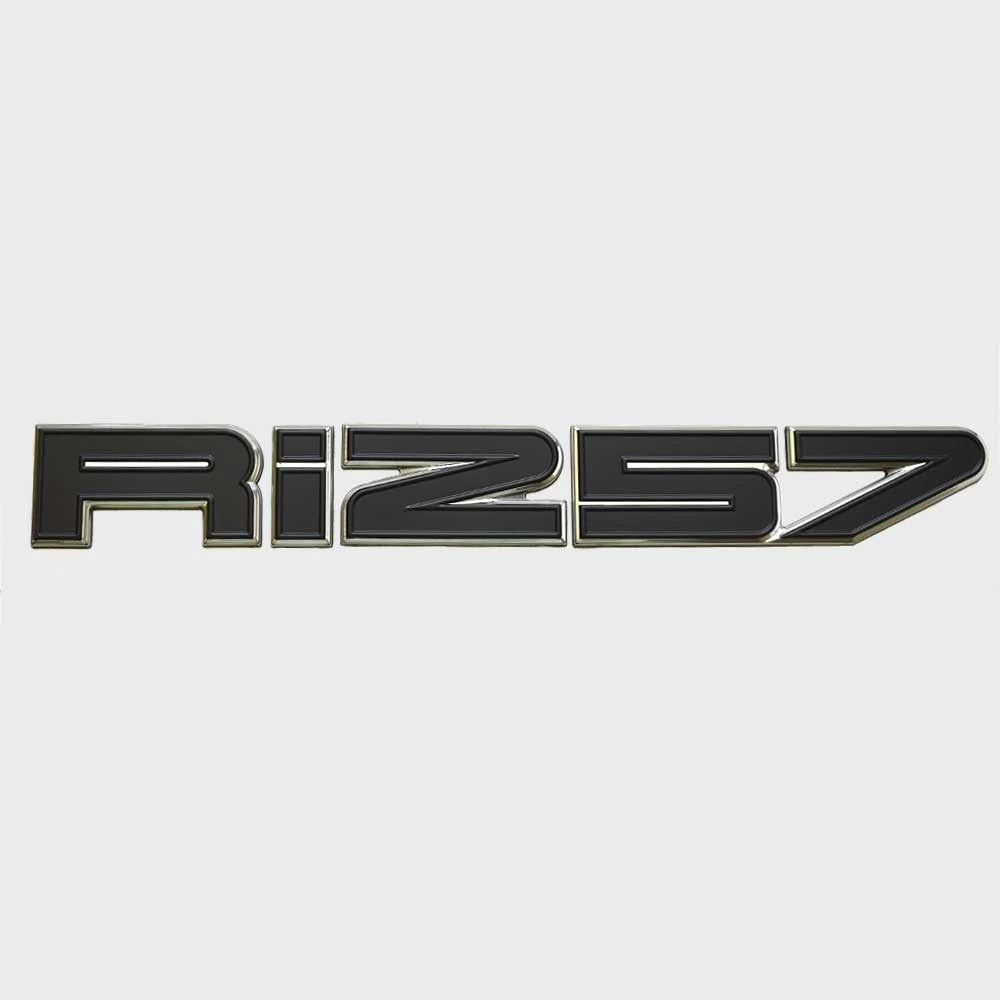 Ski Centurion Boat Raised Decal U33475-01 - RI257 Silver Black 12 Inch