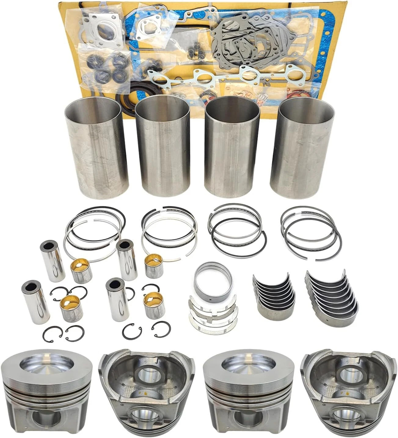 Overhaul Rebuild Kit Engine Replacement Parts for Kubota V3800-CR-T EFI Engine