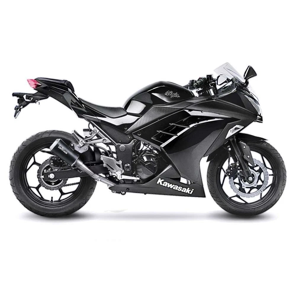 LeoVince Exhaust LV-10 Black Edition for Kawasaki NINJA 250 R 2013-2016