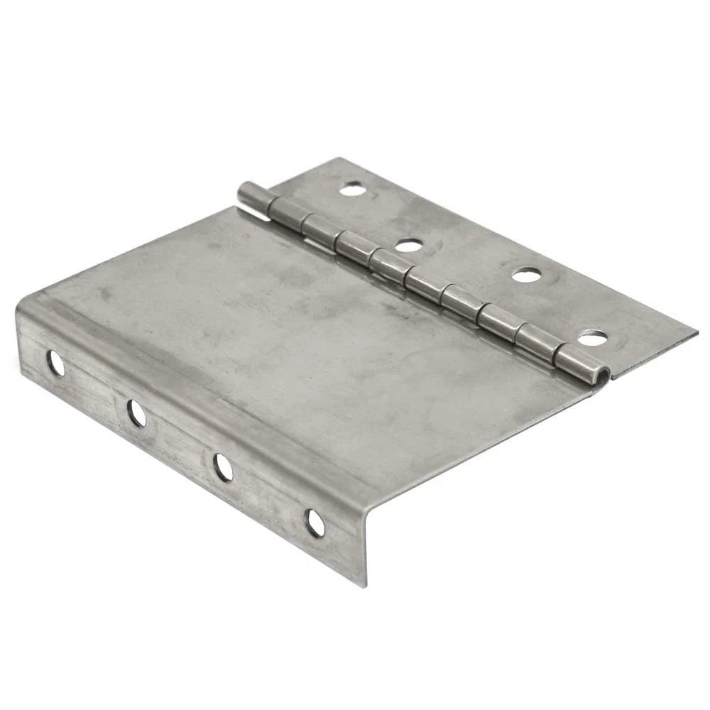 Rinker Boat Offset Hinge 184964 - 16 Gauge Stainless 5 X 4 1/8 Inch