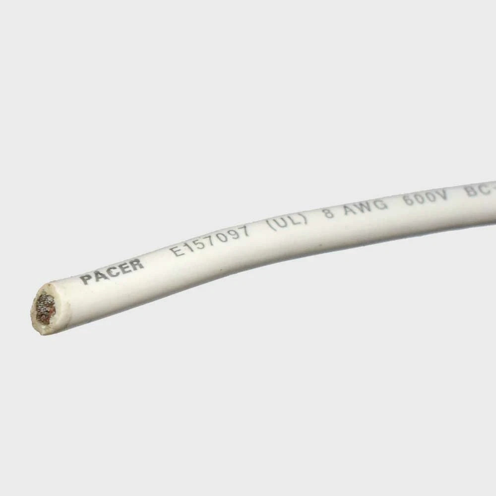 Pacer Boat Primary Marine Wire E157097 - 8 AWG Tinned Copper (10 FT)