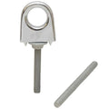 Bass Pro Boat Bow - Stern Eye - 3 and 5 Inch Chrome Plated