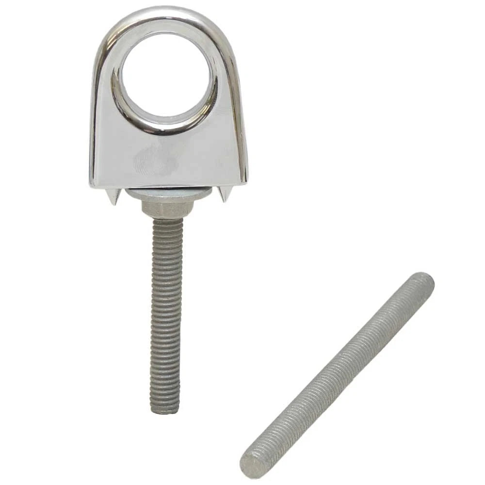 Bass Pro Boat Bow - Stern Eye - 3 and 5 Inch Chrome Plated
