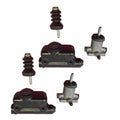 3186482M91 2 Pack: Brake Master & Slave Cylinder Kit Fits Massey Ferguson