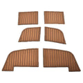 Bryant Boat Non-Skid Decking Mat BRY-16247 - Mocha Brown (set of 6)