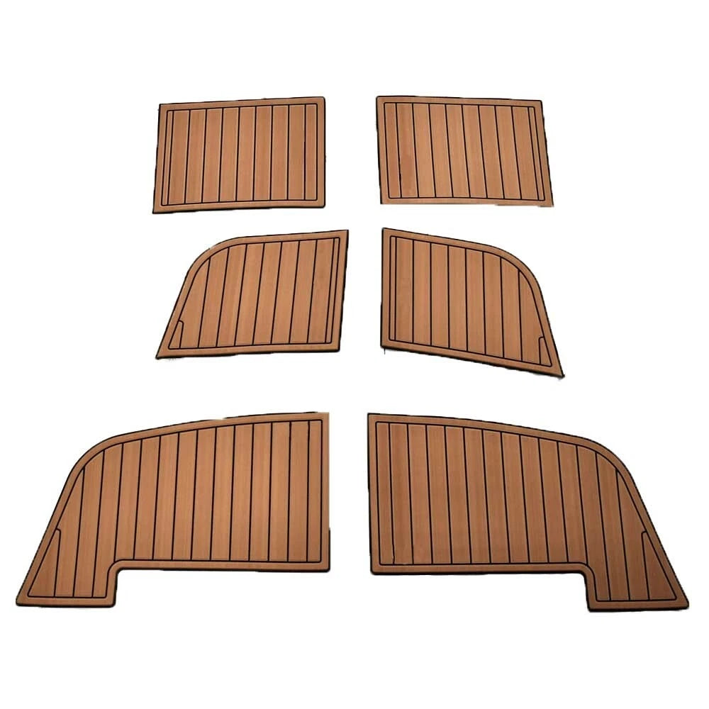 Bryant Boat Non-Skid Decking Mat BRY-16247 - Mocha Brown (set of 6)