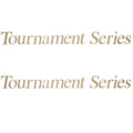 Crestliner Tournament Series Gold Vinyl Boat Decal Pair