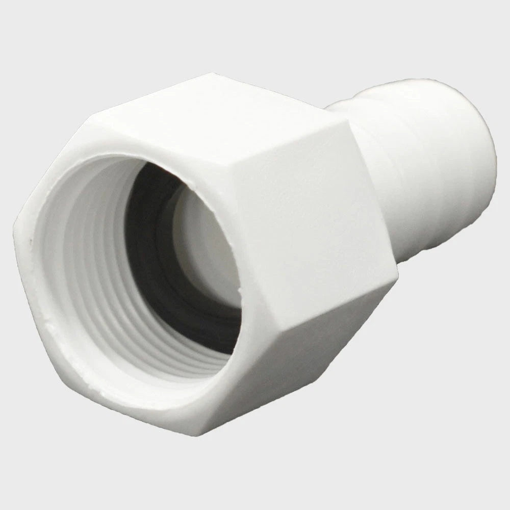 Attwood Boat Hose Fitting Connector 3899-1 - 3/4 X 1 Inch White