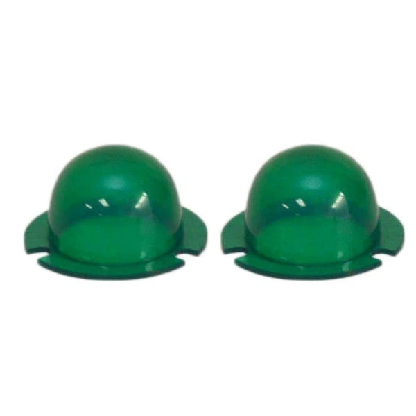 Attwood Boat Bow Light Replacement Lenses - Green 1 5/8 Inch Plastic (2 PC)