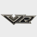 Chaparral Boat Raised Emblem Decal 14.01375 - Vortex VR Silver Sticker