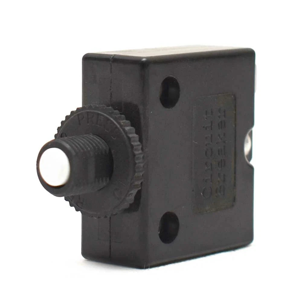 Carling Boat Push Button Circuit Breaker - 10A 32V CLB Series White
