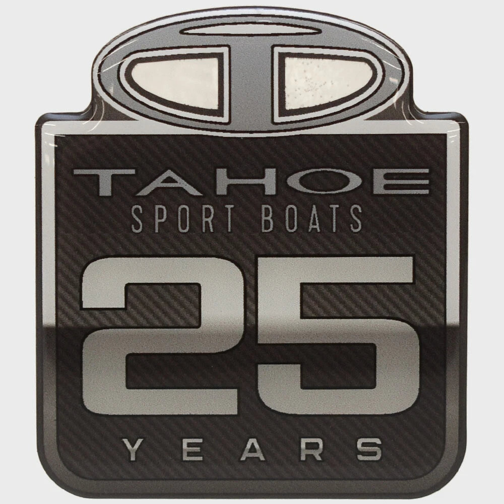 Tahoe Boat Raised Emblem Decal 363208 - 25 Years Sticker 2023
