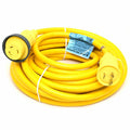Hubbell Boat Shore Power Cable HBL61CM08LED - LED 30A 50FT Yellow