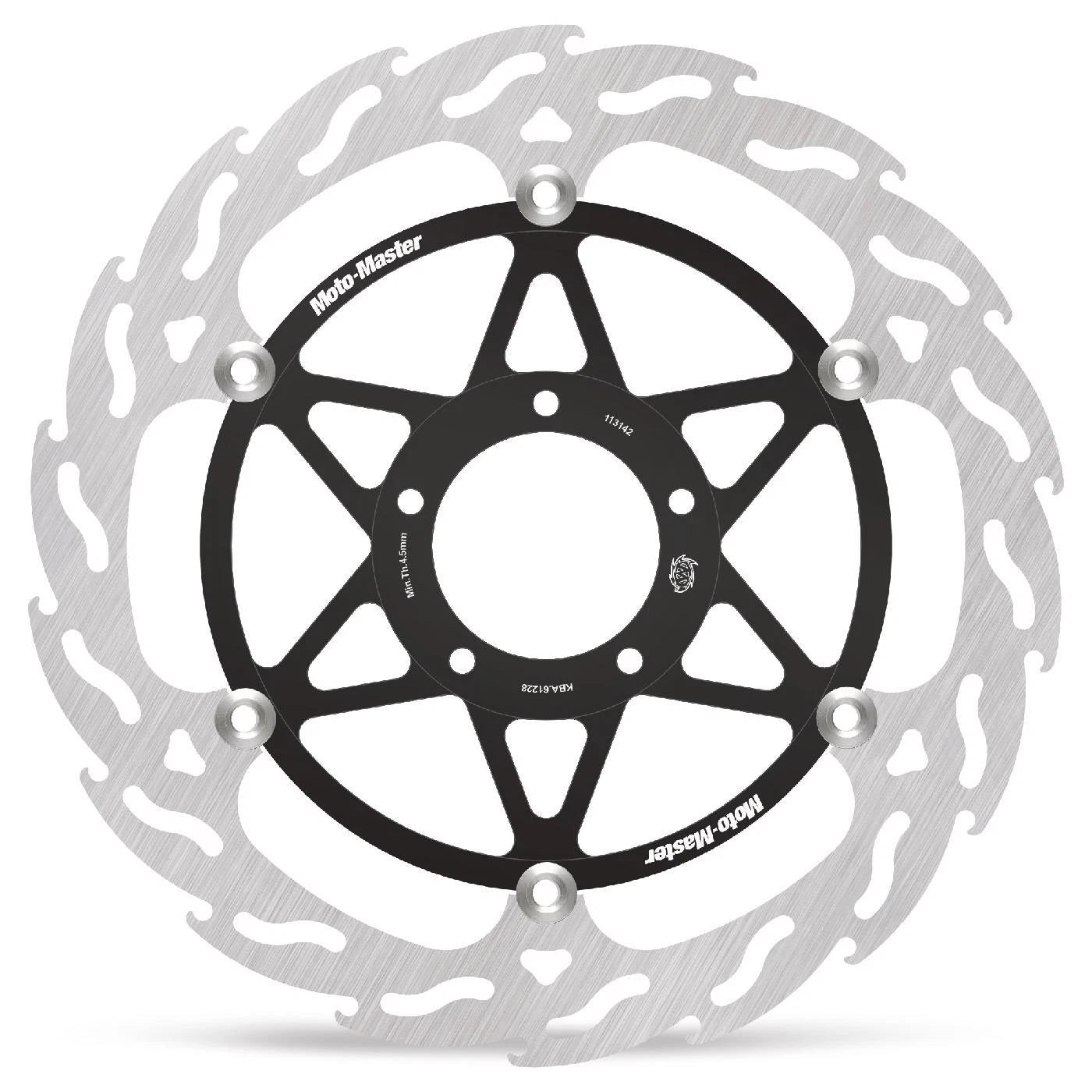 Moto Master Front Floating Brake Disc Flame for Ducati 1198 R Corse 2010