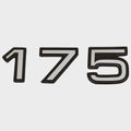 Ranger Boat Raised Emblem Decal 202297 - 175VS Silver Sticker