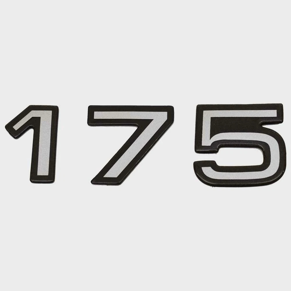 Ranger Boat Raised Emblem Decal 202297 - 175VS Silver Sticker