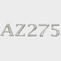Cruisers Yachts Boat Raised Decal Sticker V2657500 - AZ275 Silver