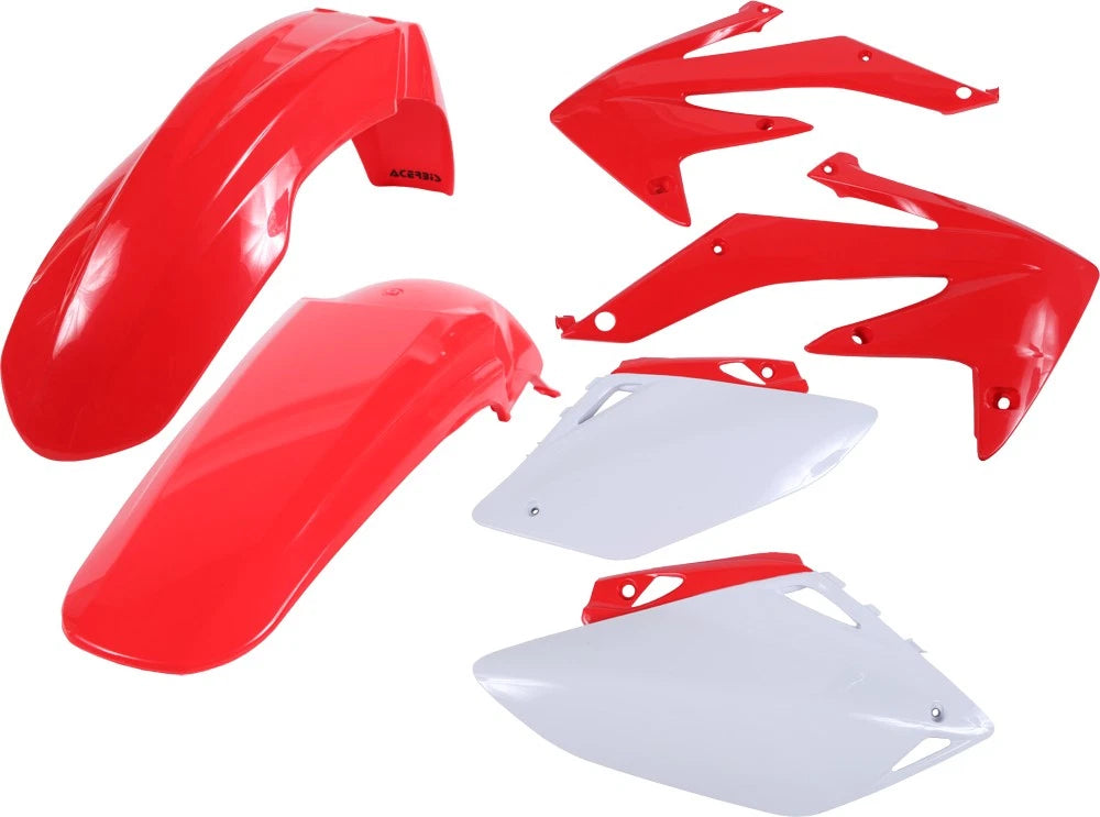 ACERBIS Plastic Kit Red – Fits 2007-2008 Honda CRF450R Offroad Bikes