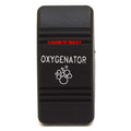 Carling Contura III Boat Rocker Switch Actuator - Oxygenator Black