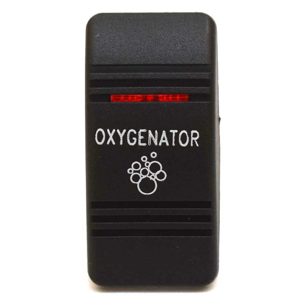 Carling Contura III Boat Rocker Switch Actuator - Oxygenator Black