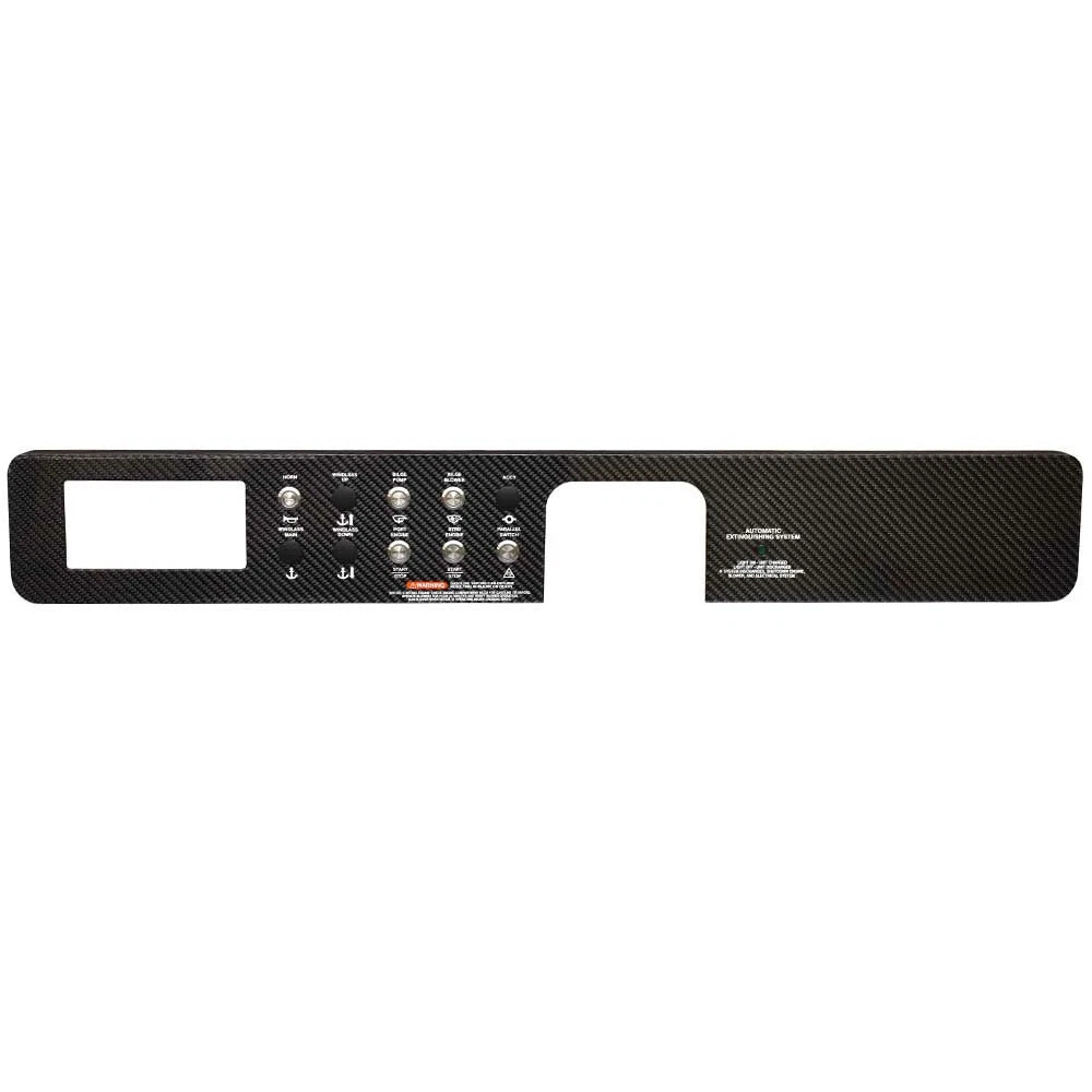 Sea Ray Boat Dash Switch Panel 2352237-B - 310 SLX Carbon Fiber 2021