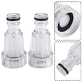 2x Water Filter Connection Car Clean Washer High Pressure Tool for Karcher AU