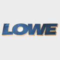 Lowe Boat Decal 1823540 - Blue Yellow Logo Sticker