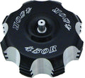 MODQUAD Billet Gas Cap Black Logo - Fits Yamaha YFZ350 Banshee 1987-1996
