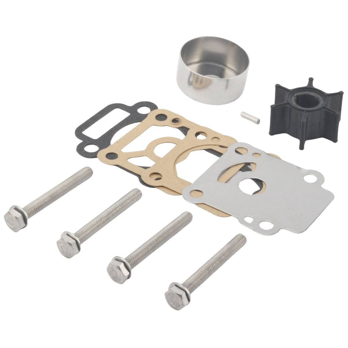 Water Pump Impeller Kit for Mercury Mariner 8HP 9.9HP Engine 803748Q01 803748K01