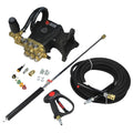 4000 Psi, 1" Shaft, Pressure Washer Water Pump, Unloader, & Deluxe Spray Kit