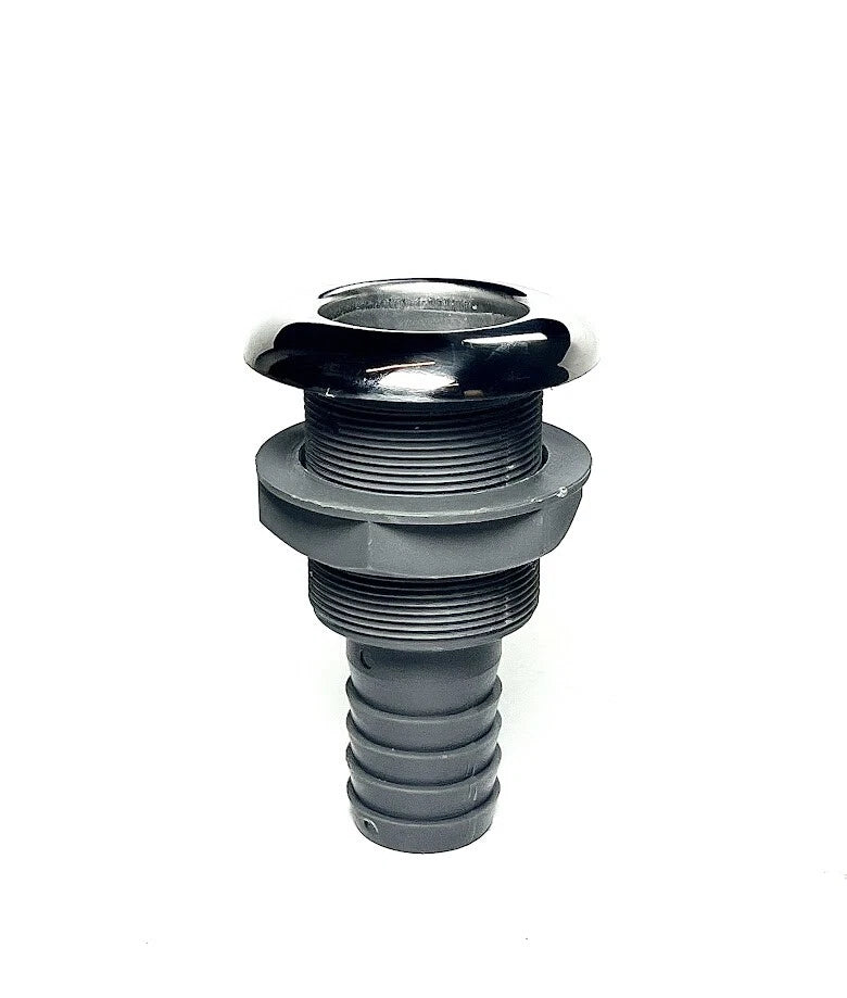 Marine Town 9005253, Thru Hull with Scupper, SS Cap,, OEM