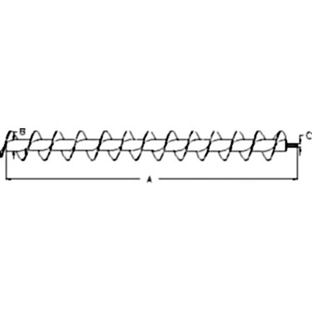 WN-AH173595-PE X Auger, Unloader, Horizontal Fits John Deere 9560 9560SH 9560STS