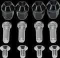 Front or Rear Wheel Stud/Nut Kit for CAN AM (BRP) COMMANDER 1000 R EFI 2024