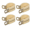 Umpco Boat Cushioned Loop Clamps - 7/8 Inch Aluminum (set of 4)