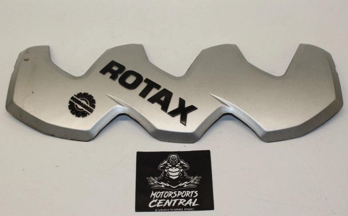 2004 SEADOO 4 TEC VALVE COVER TRIM SILVER GTX 420660163 RXP CHALLENGER RXT PWC